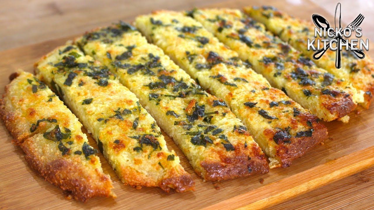 Garlic Bread – Low Carb, Keto Diet Fast Food!