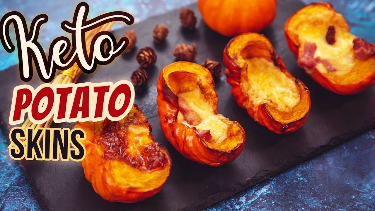 KETO Potato Skins ðŸ¥” Low Carb Loaded Potato Replacement Munchkin Pumpkin 2.2g Carbs