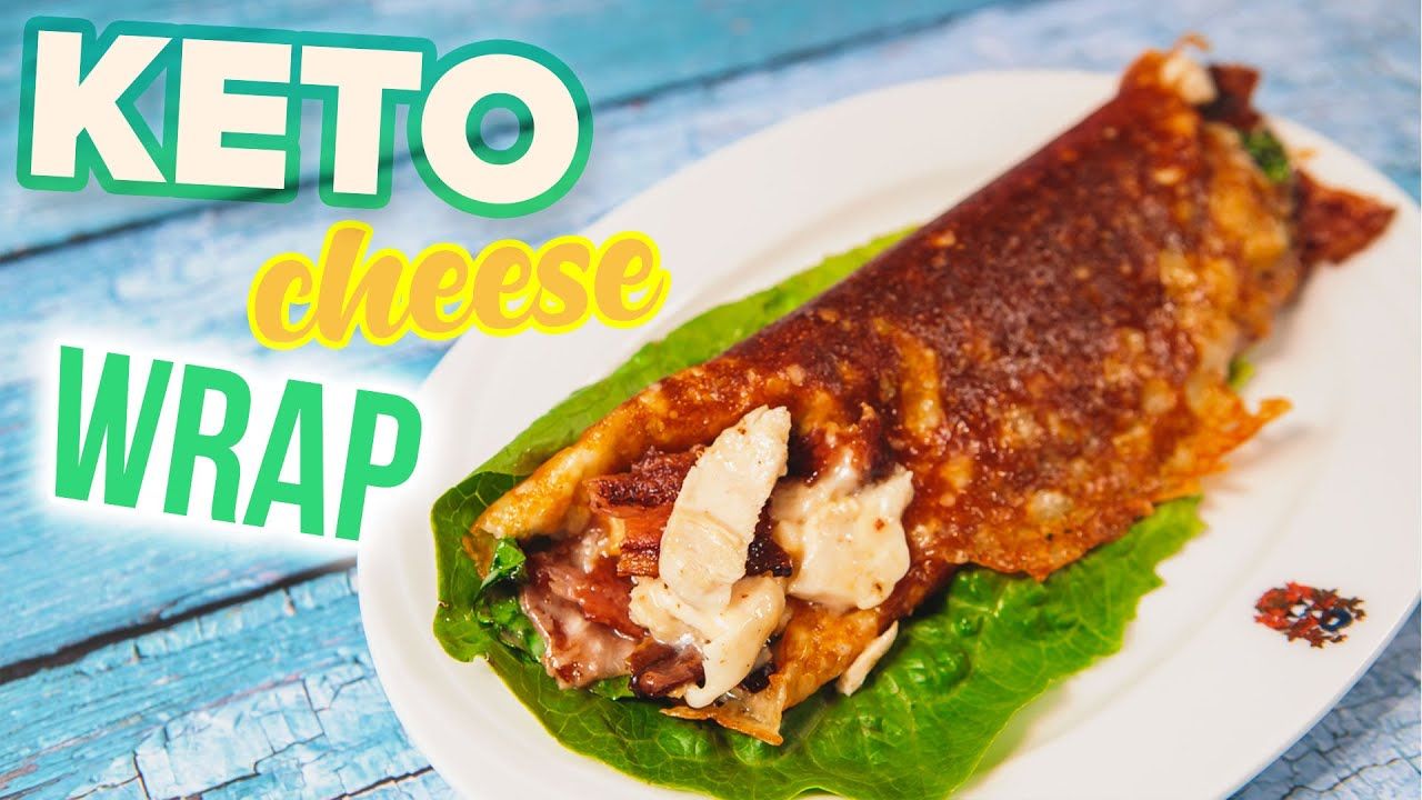KETO WRAP 0 CARBS 🌯 Cheese Chicken and Bacon 🐔 Keto Chicken Recipes