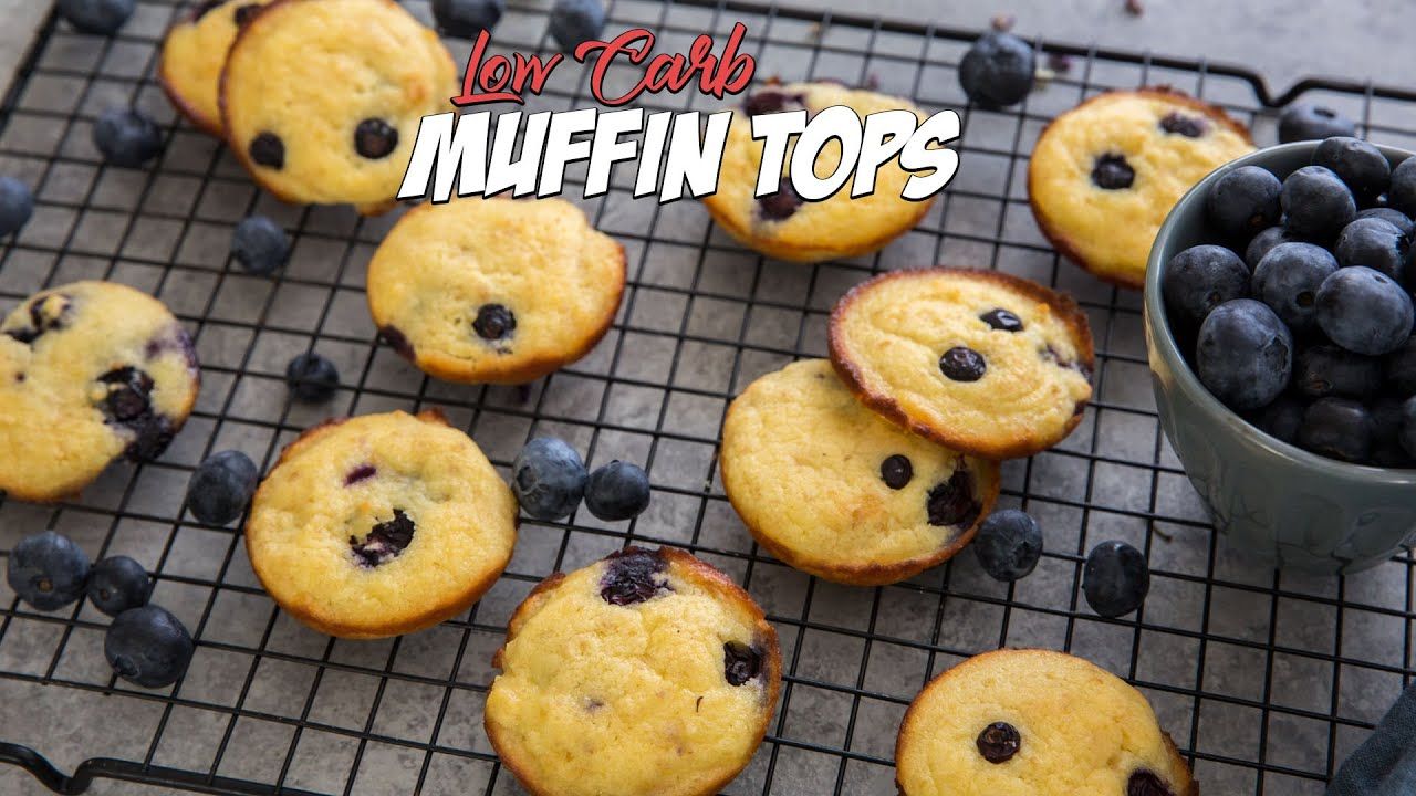 Keto Blueberry Muffin Top Recipe | Coconut Flour Muffins