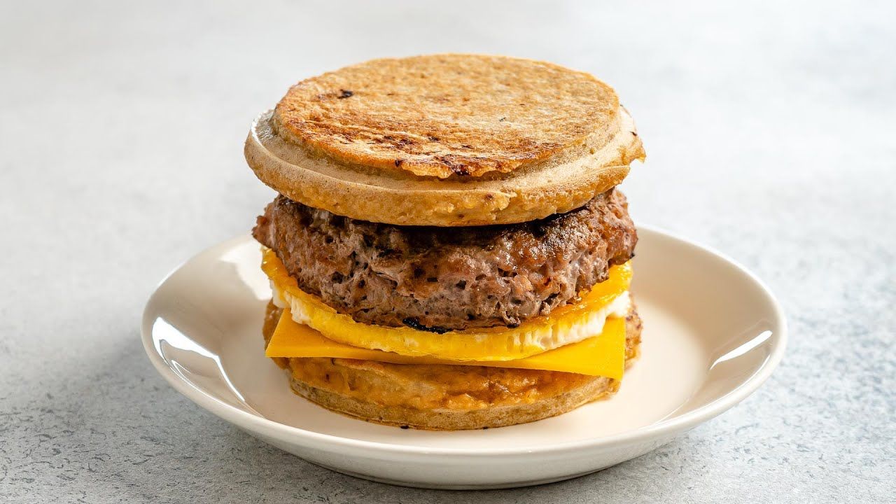 Keto Recipe – Low Carb Pancake Sandwich