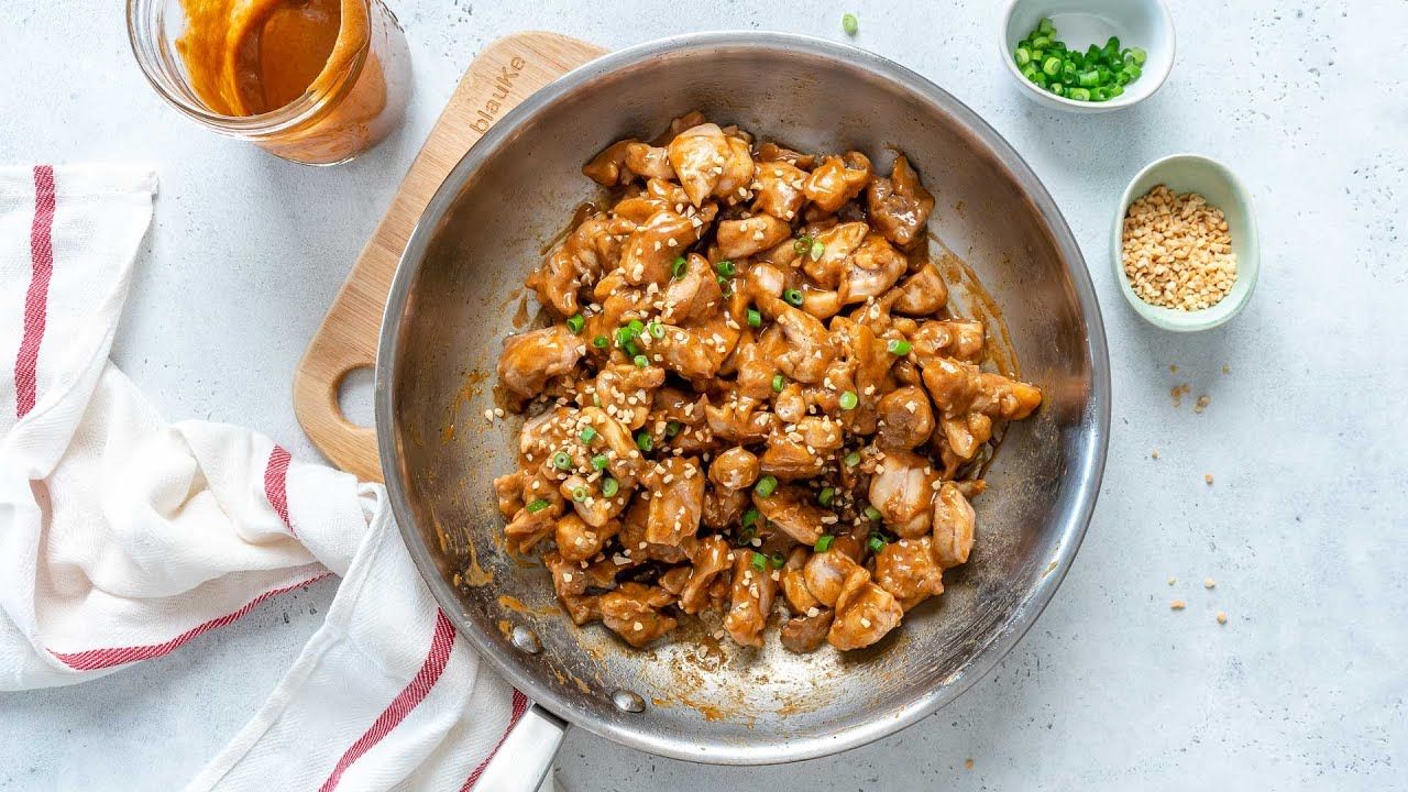 Keto Recipe – Thai Style Peanut Chicken