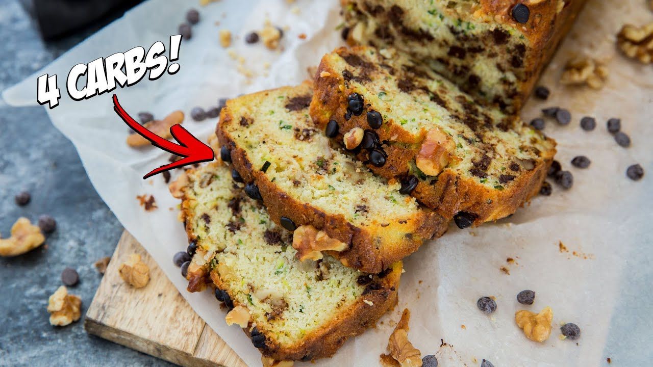 The Best Keto Zucchini Bread Recipe | Chocolate Chip and Walnuts!
