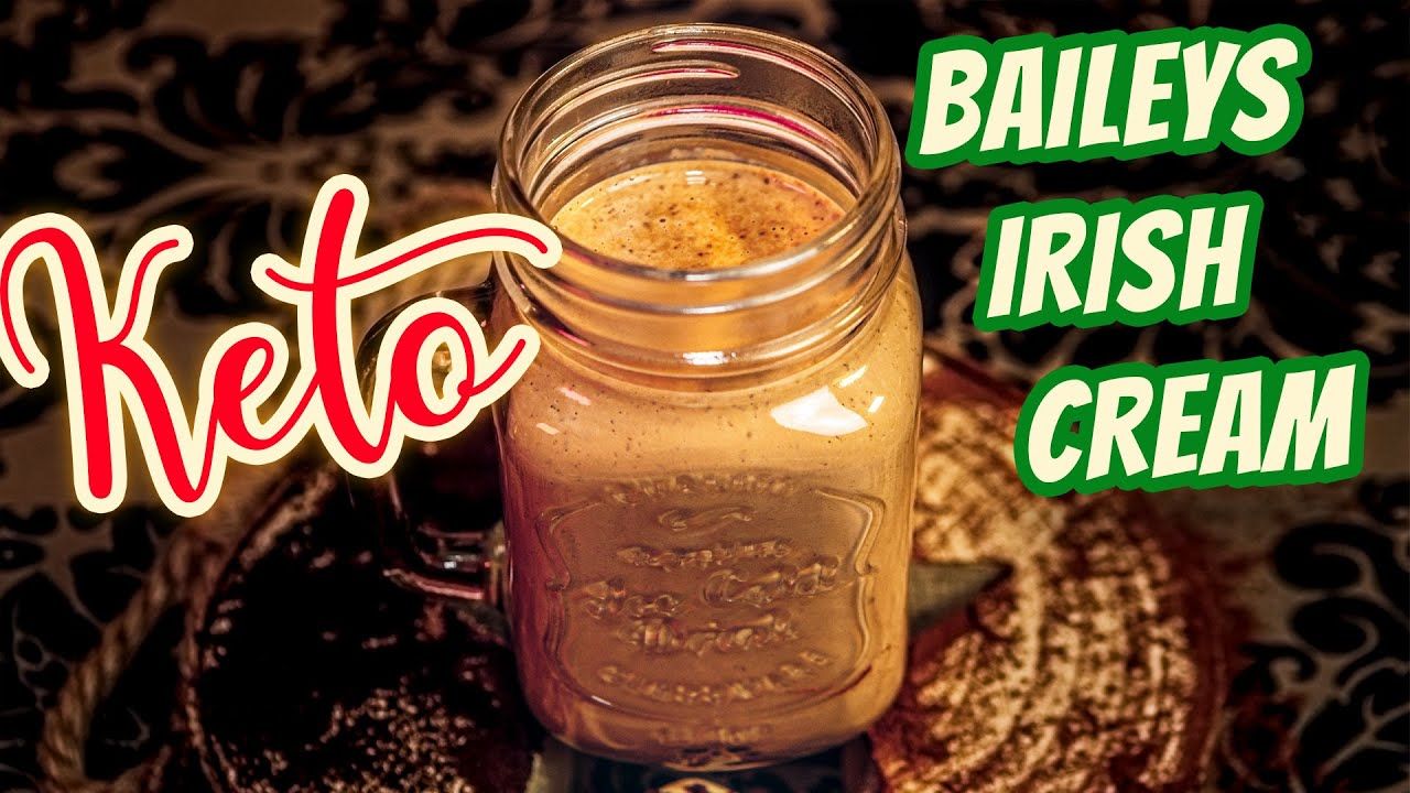 KETO Baileys Recipe Sugar Free Irish Cream Whiskey Recipe