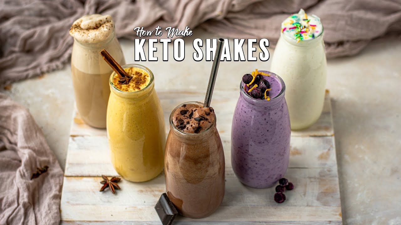 How to Make Keto Shakes – 5 Great Flavors!