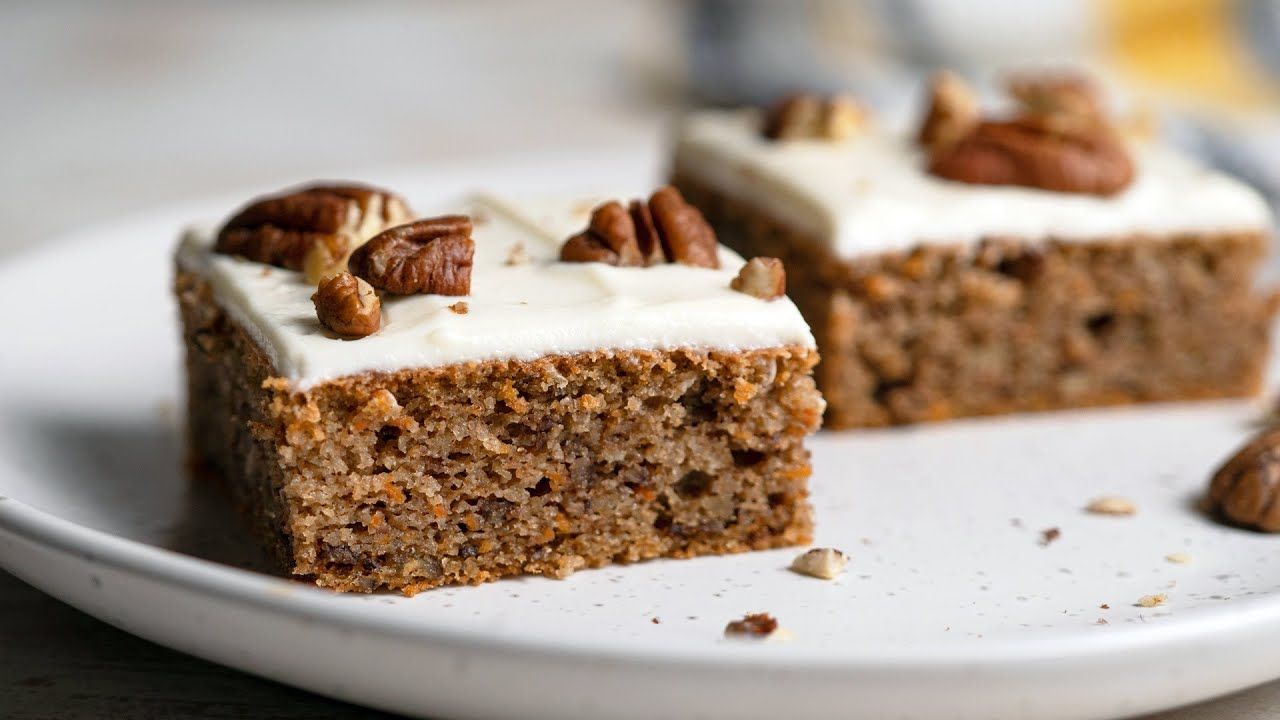 Keto Carrot Cake Recipe [with Cream Cheese Frosting]