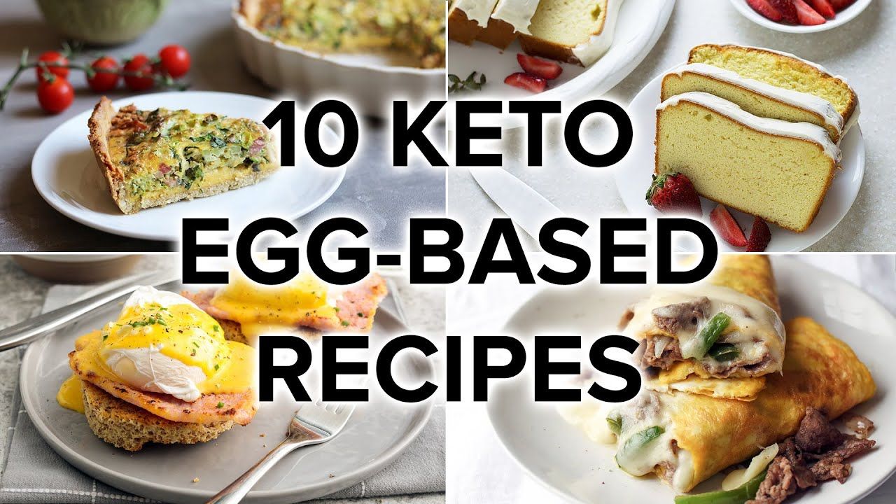 10 Low Carb & Keto Egg Recipes [From Breakfast to Dessert]