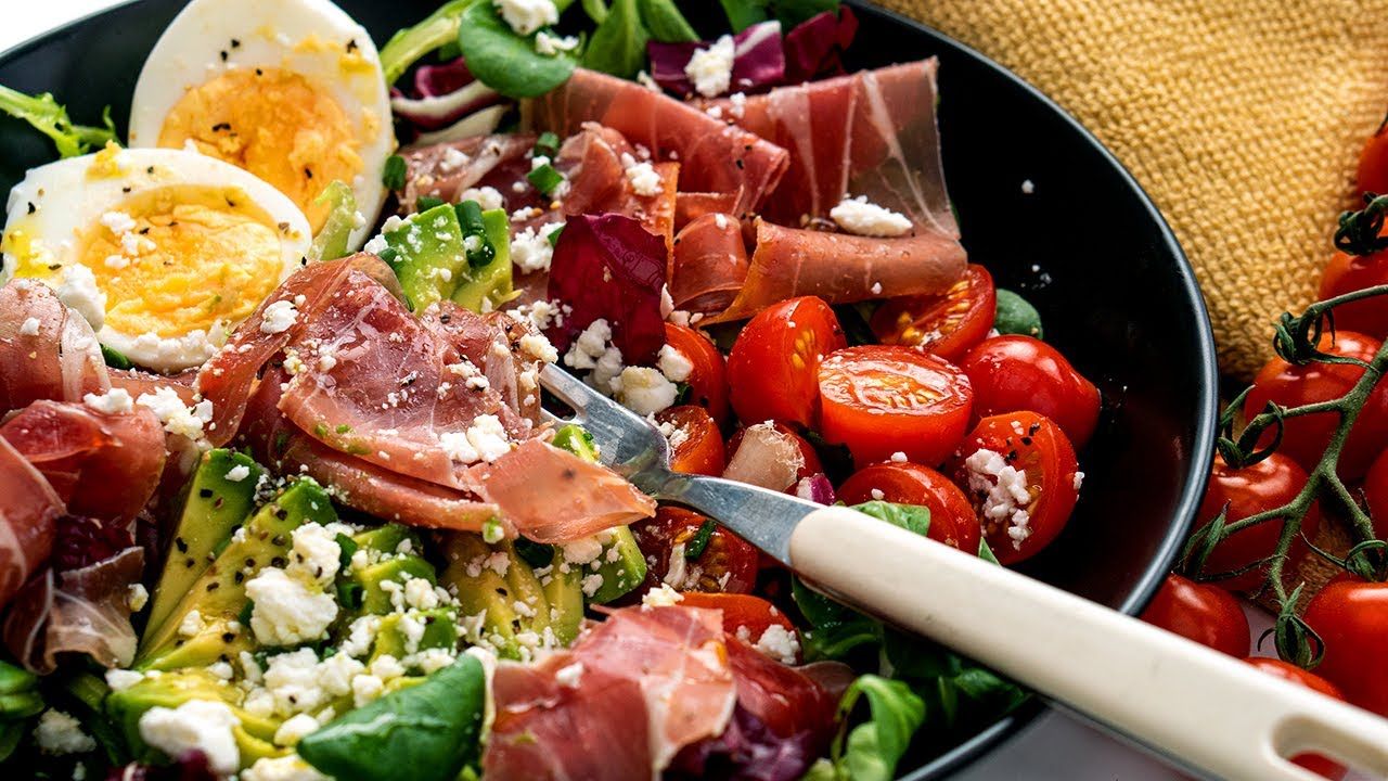 Keto Prosciutto Lunch Plate [Easy to Take for Work]