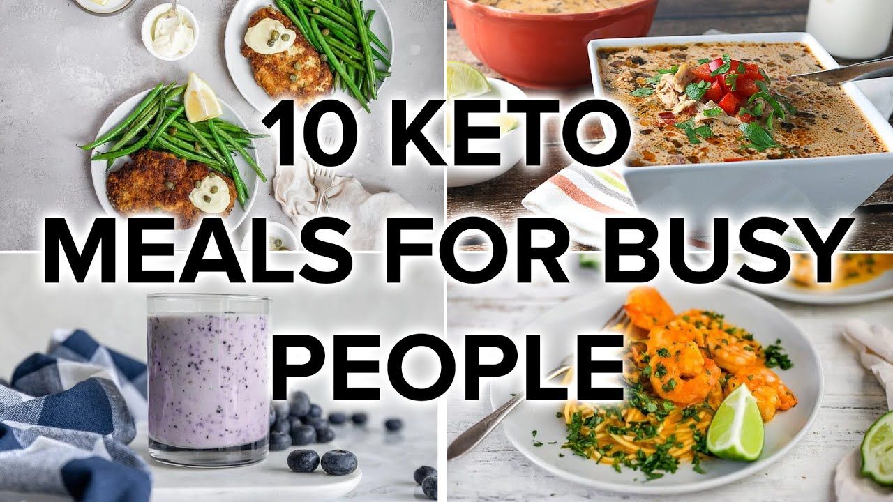 10 Keto Dishes for Busy People [Fast, Tasty, Low-Carb Recipes]