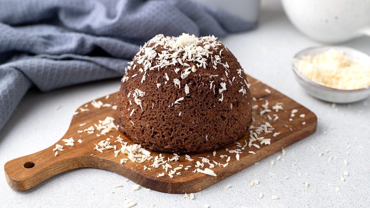 Easy Keto Coconut Chocolate Mocha Mug Cake