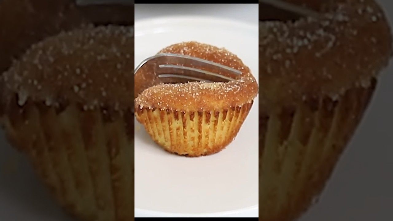 Keto Cinnamon Donut Muffins – Recipe in the comments!