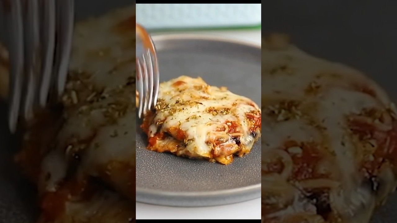 Keto Eggplant Parmesan – Recipe in the comments!