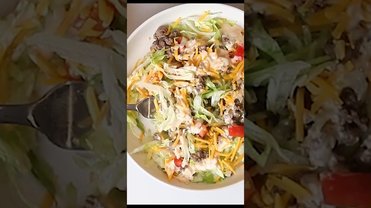 Keto Big Mac Salad – Recipe in the comments!