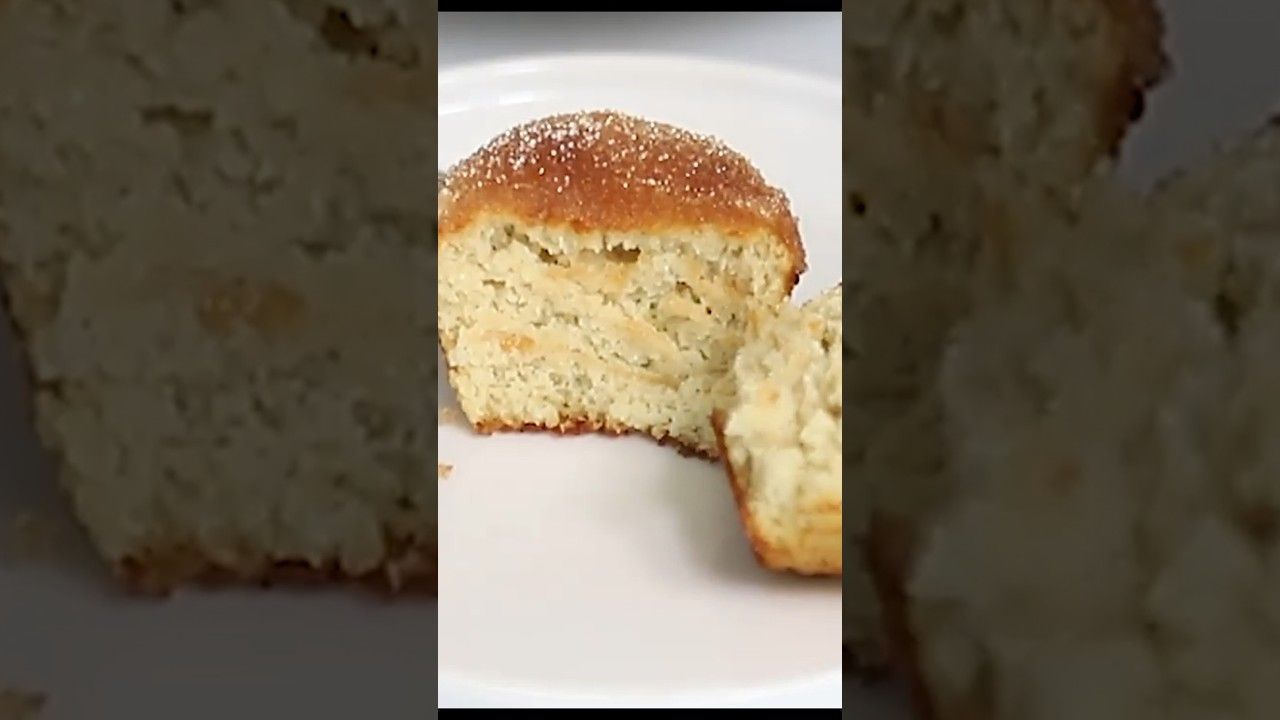 Keto Cinnamon Donut Muffins – Recipe in the comments!