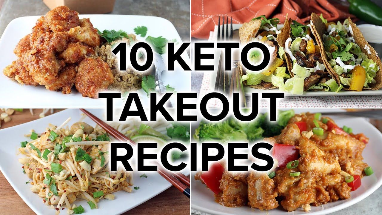 10 Keto Copycat Takeout Recipes [Fast Food Favorites]