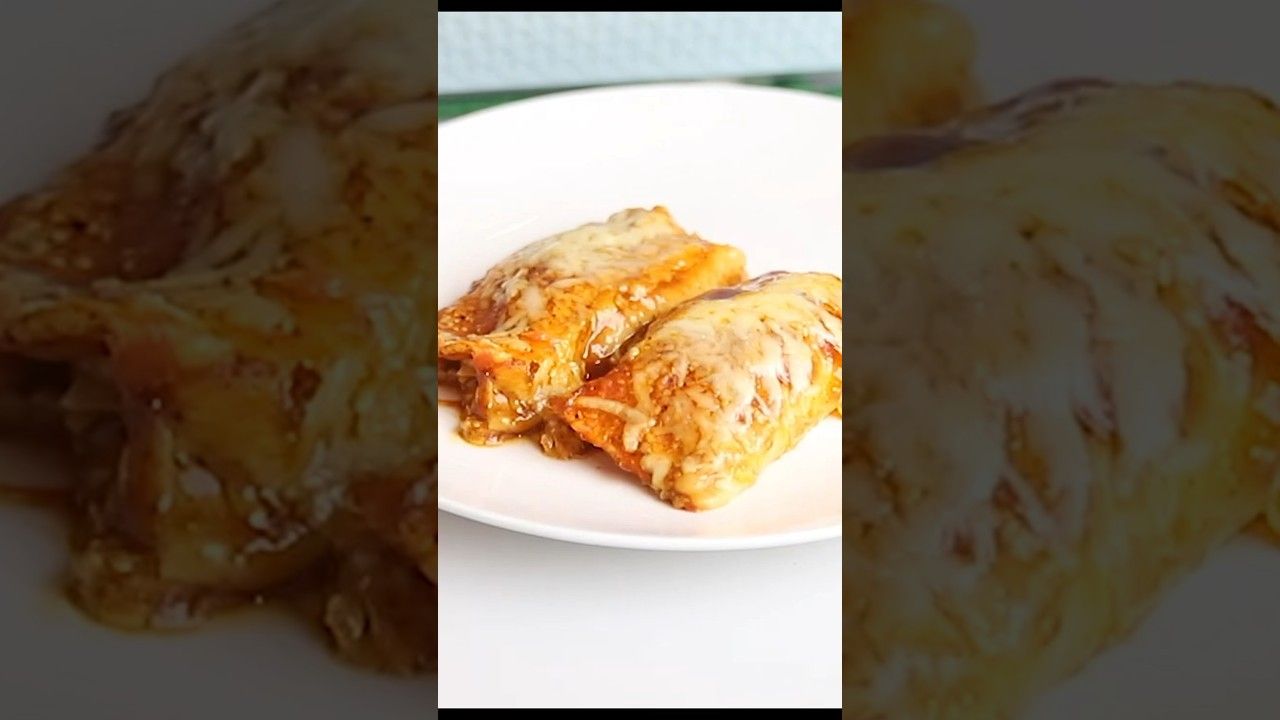 Keto Chicken Enchiladas – Recipe in the comments!